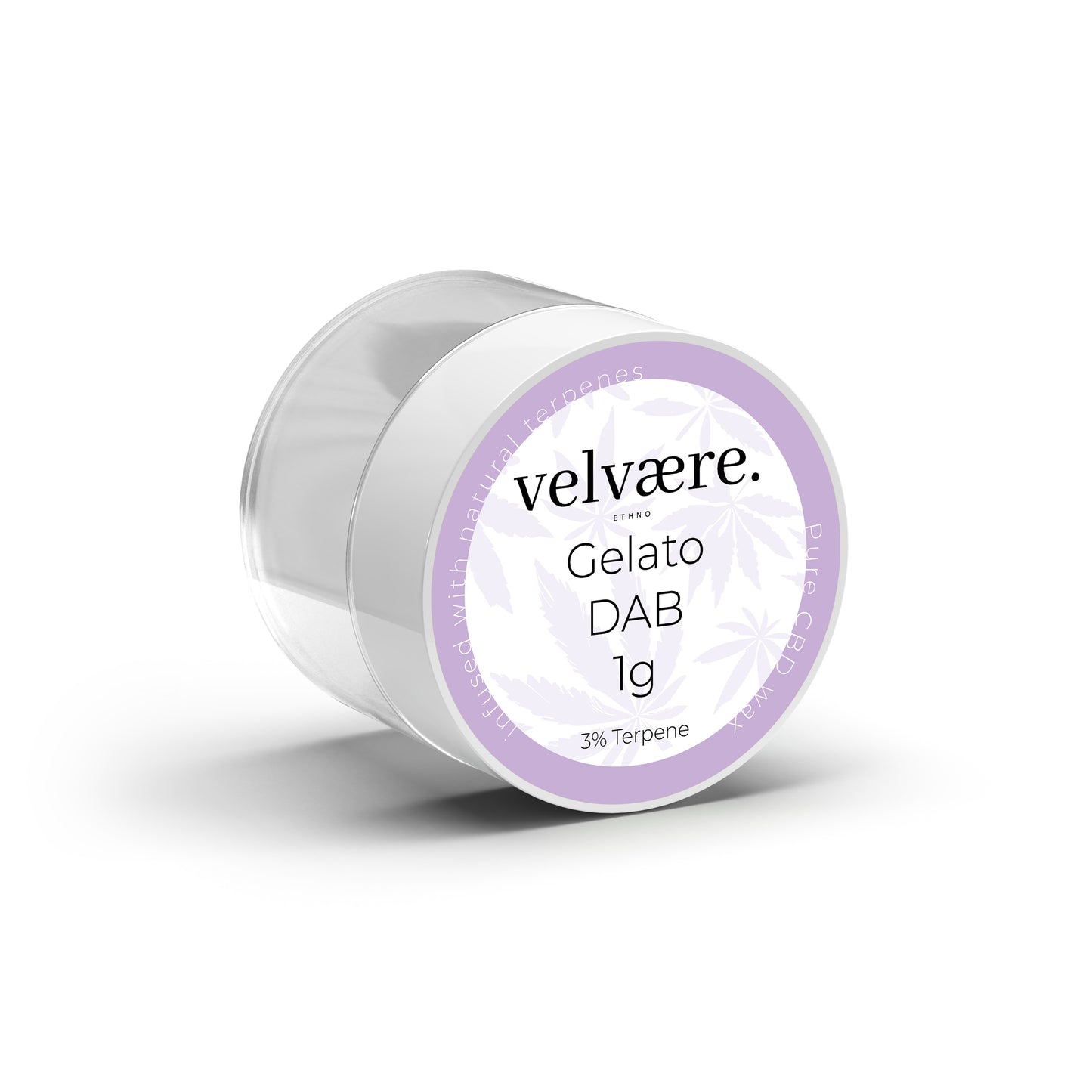 Velvaere Gelato DAB – 1g, CBD Wax mit 3% natürlichen Terpenen, cremig-süßes Aroma, im praktischen Döschen
